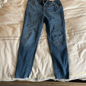 J.crew high rise stretch skinny jean. Nonsmoking home.
